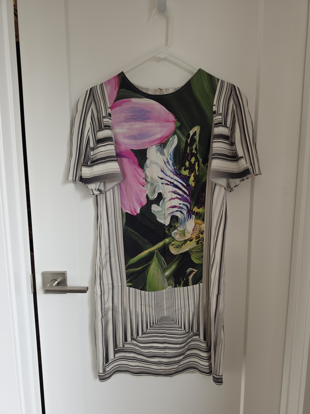 Peter Pilotto Silk Geometric Mini Dress